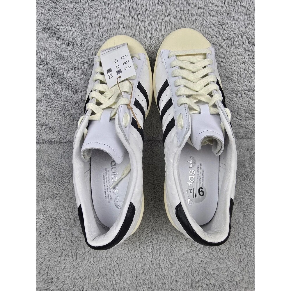 Adidas Originals Superstar Vintage Cloud White Core Black Cream(Women's) Size9.5 - Picture 6 of 9